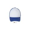 BUBBLE CAP POLYESTER P186419O biały / royal blue