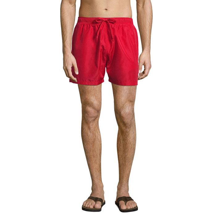 SANDY SWIM SHORTS P186431O czerwony
