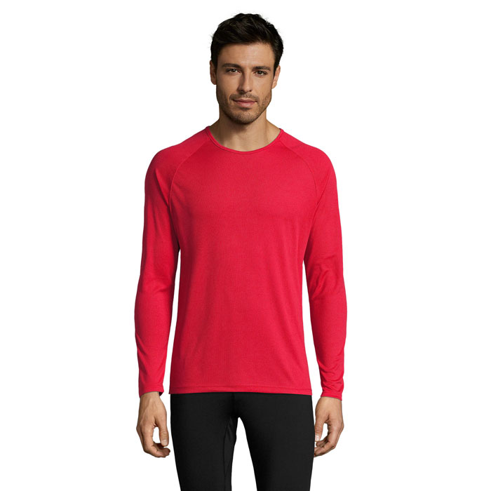 SPORTY LSL MEN T-SHIRT P186597O MI-S02071-W