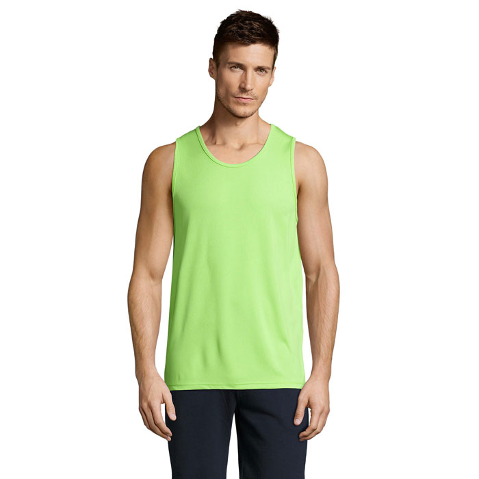 SPORTY TT MEN TANK TOP P186645O apple green