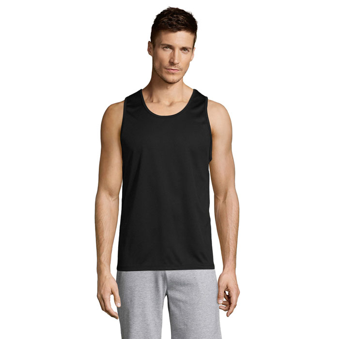 SPORTY TT MEN TANK TOP P186645O czarny