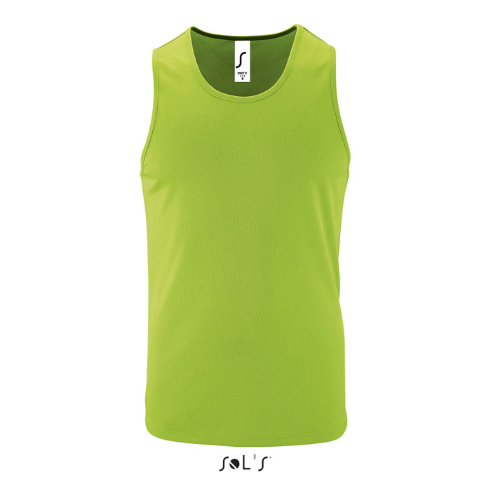 SPORTY TT MEN TANK TOP P186645O neon green