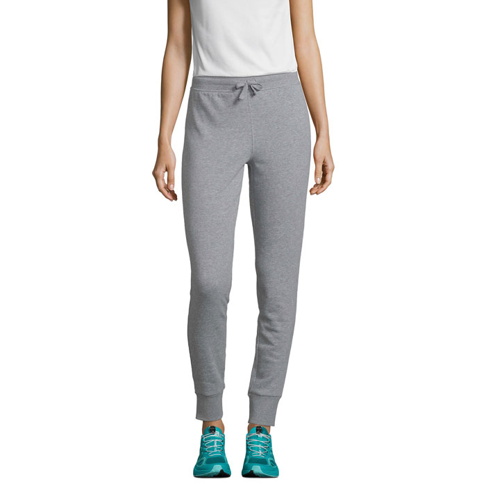 JAKE WOMEN JOG PANTS P186766O szary melanż