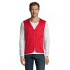 WALLACE UNISEX BODYWARMER P186889O czerwony