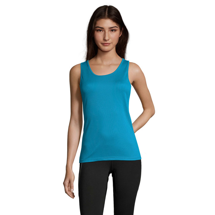 SPORTY TT WOMEN TANK TOP P186923O aqua SPORTY TT WOMEN TANK TOP P186923O aqua