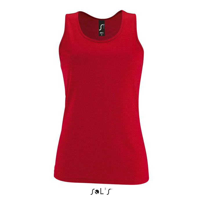 SPORTY TT WOMEN TANK TOP P186923O czerwony SPORTY TT WOMEN TANK TOP P186923O czerwony