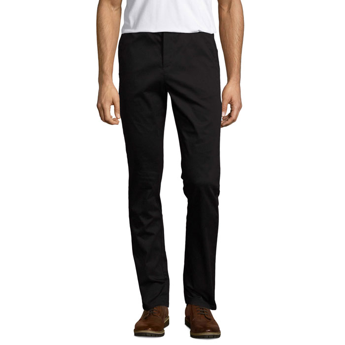 JARED MEN STRETCH TROUSERS P187109O czarny JARED MEN STRETCH TROUSERS P187109O czarny
