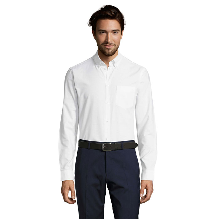 BOSTON FIT OXFORD MEN SHIRT P187151O MI-S02920-W