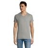 IMPERIAL Męski V T-shirt -WH-3XL P187217O szary melanż