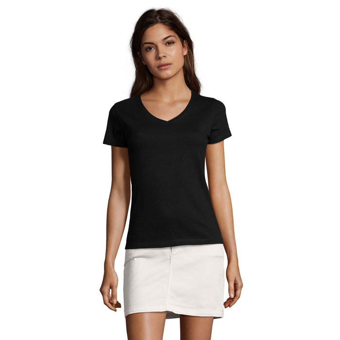 IMPERIAL WOMEN V T-shirt P187253O MI-S02941-W