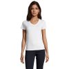 IMPERIAL WOMEN V T-shirt P187253O bialy