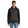 SEATTLE UNISEX SWEAT 280 P187424O charcoal melange / black SEATTLE UNISEX SWEAT 280 P187424O charcoal melange / black