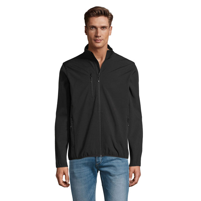 RADIAN MEN SOFTSHELL P187445O czarny RADIAN MEN SOFTSHELL P187445O czarny