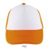 BUBBLE KIDS 5 PANEL CAP P187475O white / neon orange