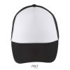 BUBBLE KIDS 5 PANEL CAP P187475O blanco / negro