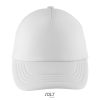 BUBBLE KIDS 5 PANEL CAP P187475O bialy