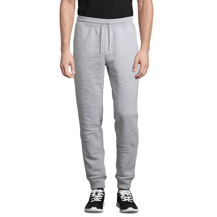 JUMBO UNISEX JOGGING PANTS P187707O szary melanż