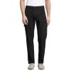 DOCKER MEN STRETCH TROUSERS P187819O czarny DOCKER MEN STRETCH TROUSERS P187819O czarny