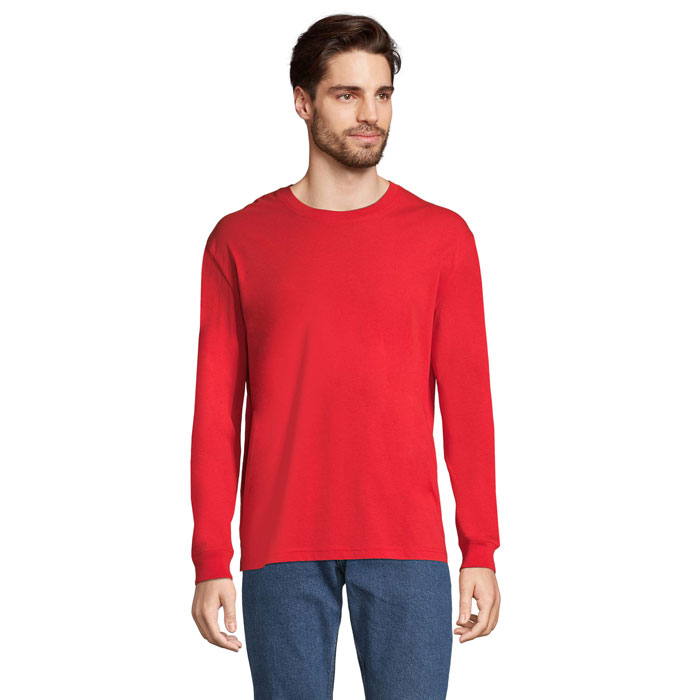 PIONEER LSL UNISEX T-SHIRT P188149O bright rojo PIONEER LSL UNISEX T-SHIRT P188149O bright rojo