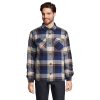 NOAH UNISEX OVERSHIRT P188281O royal blue shirt NOAH UNISEX OVERSHIRT P188281O royal blue shirt