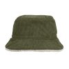 BUCKET 2IN1 BUCKET HAT P188354O army / shear beige