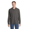 PLANET LSL POLO ORGANIC P188516O charcoal melange