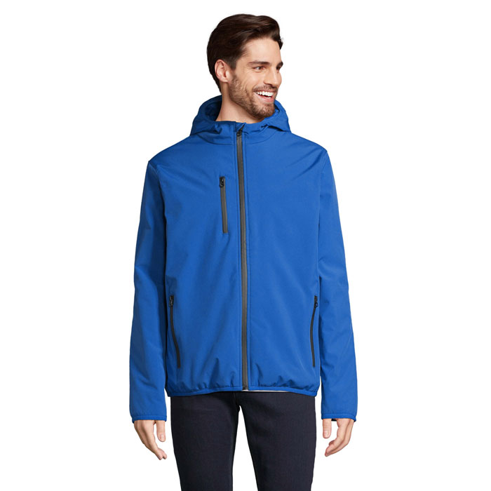 FALCON PADDED MEN PARKA P188676O niebieski FALCON PADDED MEN PARKA P188676O niebieski