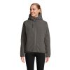FALCON PADDED WOMEN PARKA P188704O szarość węgla drzewnego FALCON PADDED WOMEN PARKA P188704O szarość węgla drzewnego