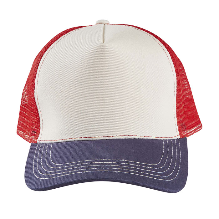 BLINK CAPS P188728O off white / bright red