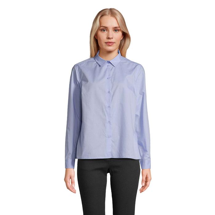 BAILEY WOMEN POPLIN SHIRT P188771O blekitny BAILEY WOMEN POPLIN SHIRT P188771O blekitny