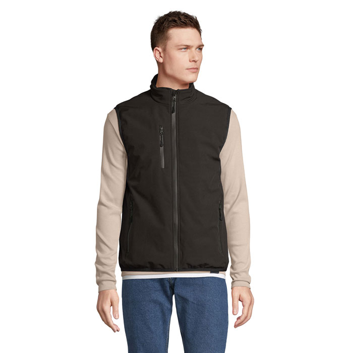 FALCON PADDED BODYWARMER P188807O czarny FALCON PADDED BODYWARMER P188807O czarny