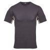 STORM SPORTS T-SHIRT P188847O ciemnoszary / jasnoszary STORM SPORTS T-SHIRT P188847O ciemnoszary / jasnoszary