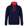 CAMERON HOODED SWEATSHIRT P188993O french navy / bright red