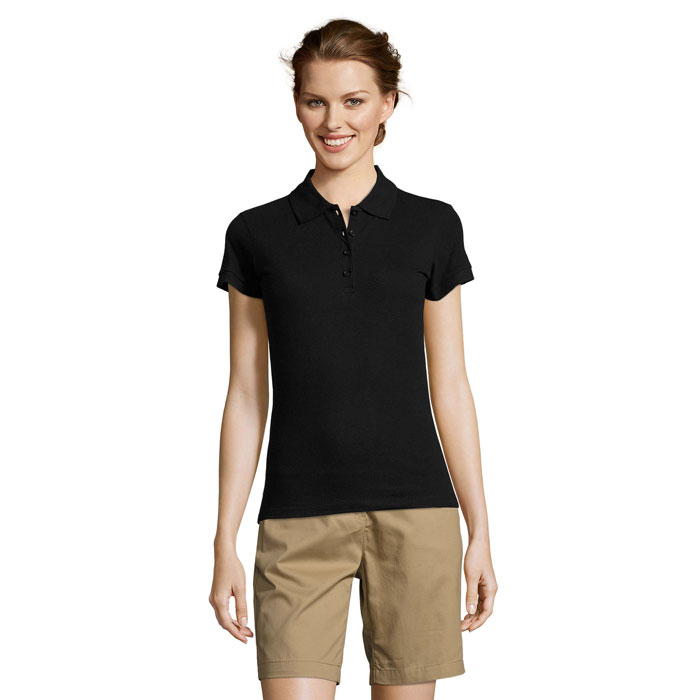 PEOPLE Damskie POLO 210g P127575O MI-S11310-W