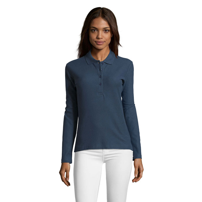 PODIUM WOMEN'S POLO 210 P189150O denim PODIUM WOMEN'S POLO 210 P189150O denim