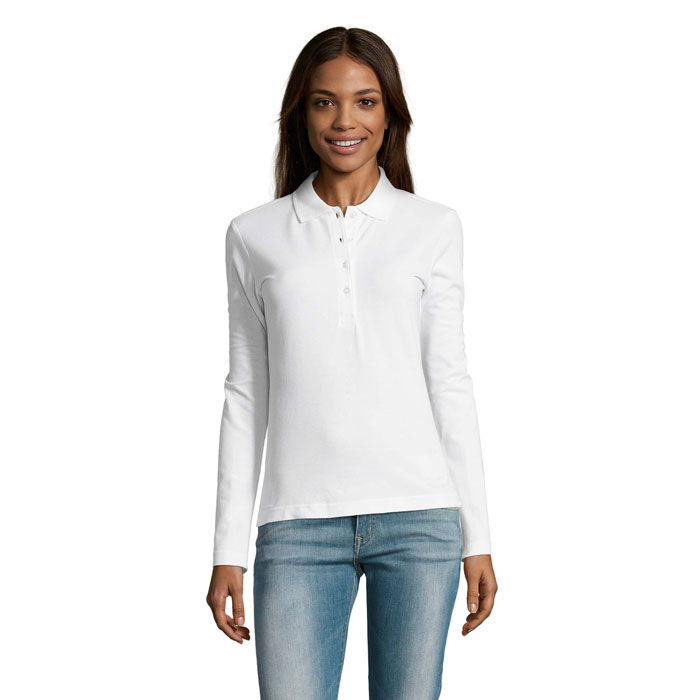 PODIUM WOMEN'S POLO 210 P189150O MI-S11317-W