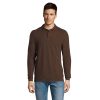 WINTER II MEN'S POLO 210 P183144O chocolate WINTER II MEN'S POLO 210 P183144O chocolate