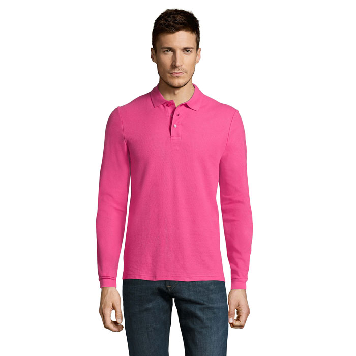 WINTER II MEN'S POLO 210 P183144O flash pink WINTER II MEN'S POLO 210 P183144O flash pink
