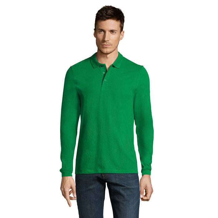 WINTER II MEN'S POLO 210 P183144O zielony WINTER II MEN'S POLO 210 P183144O zielony