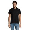 PRESCOTT MEN POLO SHIRT 170 P183253O deep black