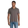 PRESCOTT MEN POLO SHIRT 170 P183253O ciemny szary