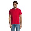 PRESCOTT MEN POLO SHIRT 170 P183253O czerwony