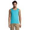 JUSTIN MEN'S TANK TOP 150 P183261O niebieski atol