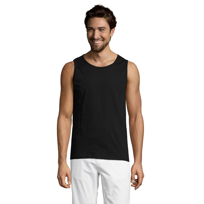 JUSTIN MEN'S TANK TOP 150 P183261O deep black