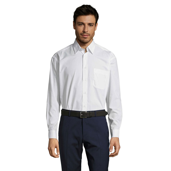 BALTIMORE POPLIN MEN SHIRT P183348O MI-S16040-W