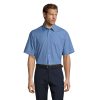 BRISTOL POPLIN MEN SHIRT P183362O średni niebieski