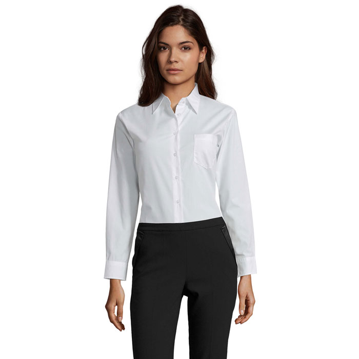 EXECUTIVE POPLIN SHIRT P183376O MI-S16060-W