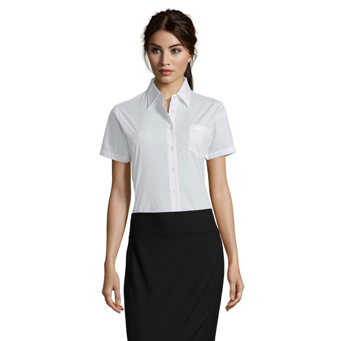 ESCAPE POPLIN WOMEN SHIRT P183400O MI-S16070-W