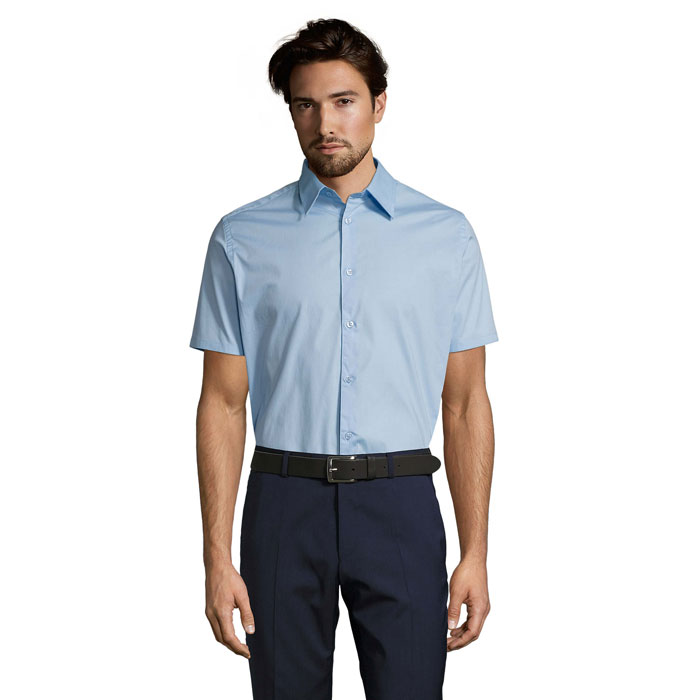 BROADWAY STRETCH MEN SHIRT P183474O bright sky BROADWAY STRETCH MEN SHIRT P183474O bright sky