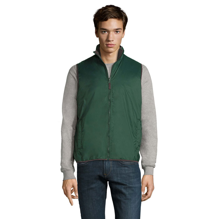 WINNER REVERSE BODYWARMER P183525O ciemno / zielony WINNER REVERSE BODYWARMER P183525O ciemno / zielony